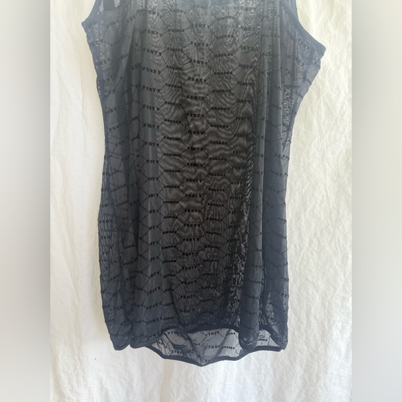 Savage X Fenty sheer black lingerie dress Size Large - Picture 11 of 14
